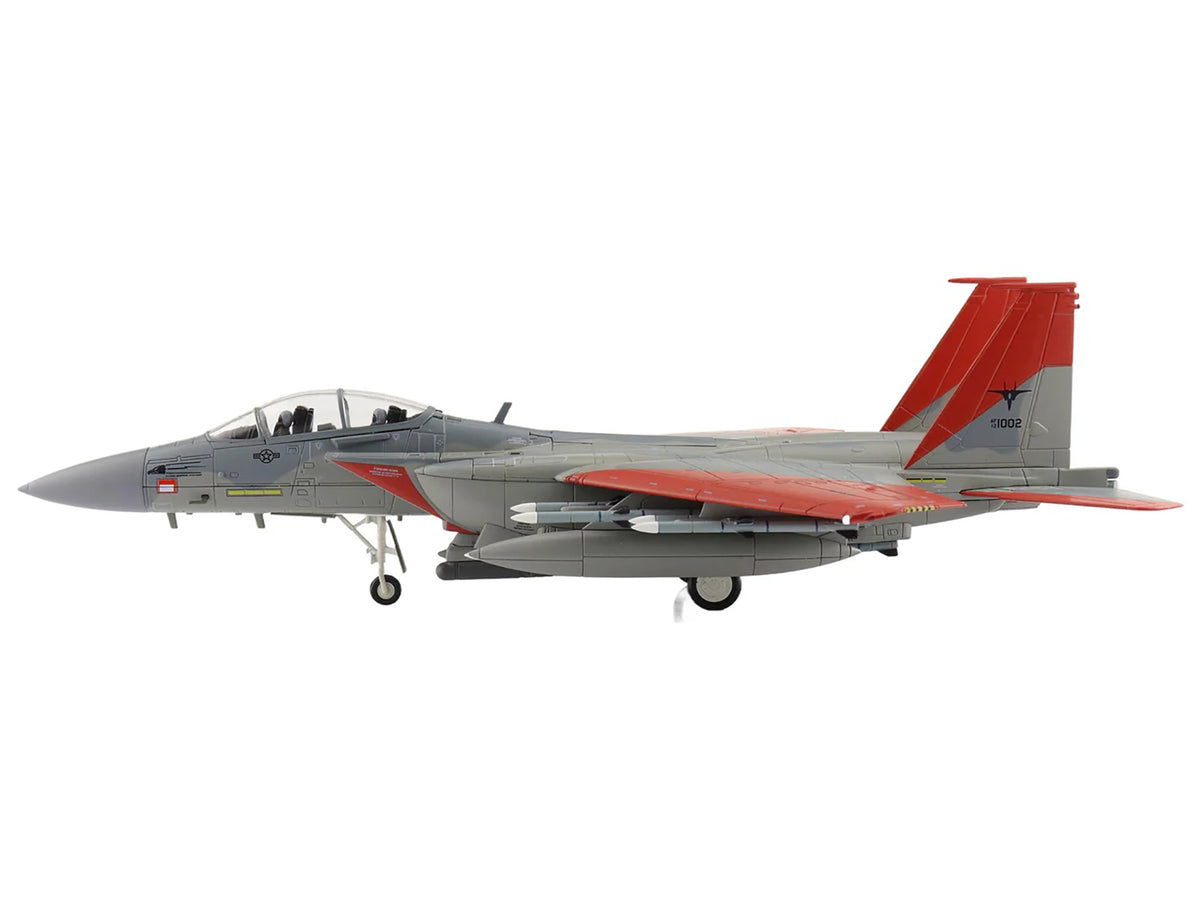 Boeing F-15SA (Saudi Advanced) Eagle Fighter Aircraft "12-1002 USAF Test Markings" (2018) Saudi Royal Air Force "Air Power Series" 1/72 Diecast Model