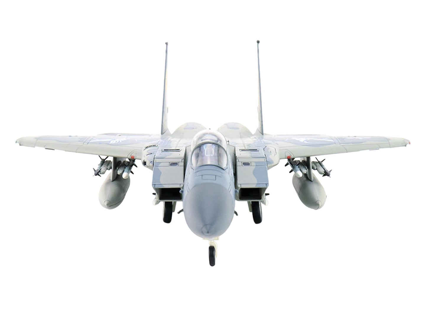 McDonnell Douglas F-15C Eagle Fighter Aircraft "86-0171 Florida ANG 75th Anniversary" (2022) United States Air Force "Air Power Series" 1/72 Diecast Model