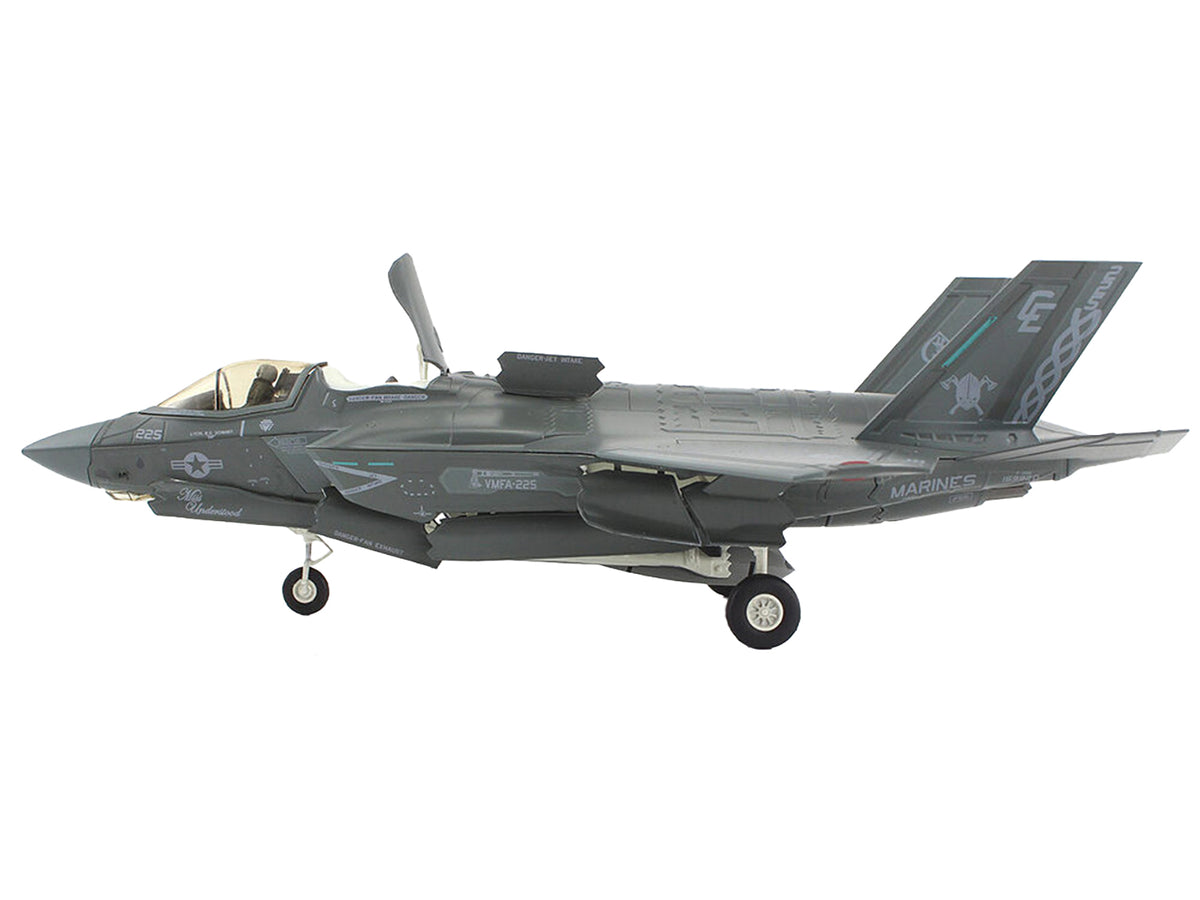 Lockheed Martin F-35B Lightning II Aircraft "VMFA-225 Vikings Yuma Marine Corps Air Station" (2023) United States Marine Corps "Air Power Series" 1/72 Diecast Model