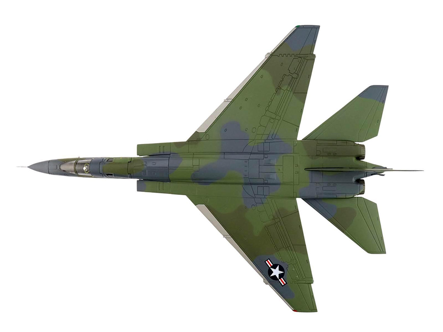 North American RA-5C Vigilante Aircraft "149313 RVAH-6 Fleurs Experimental Scheme USS Constellation" (1966) United States Navy "Air Power Series" 1/72 Diecast Model