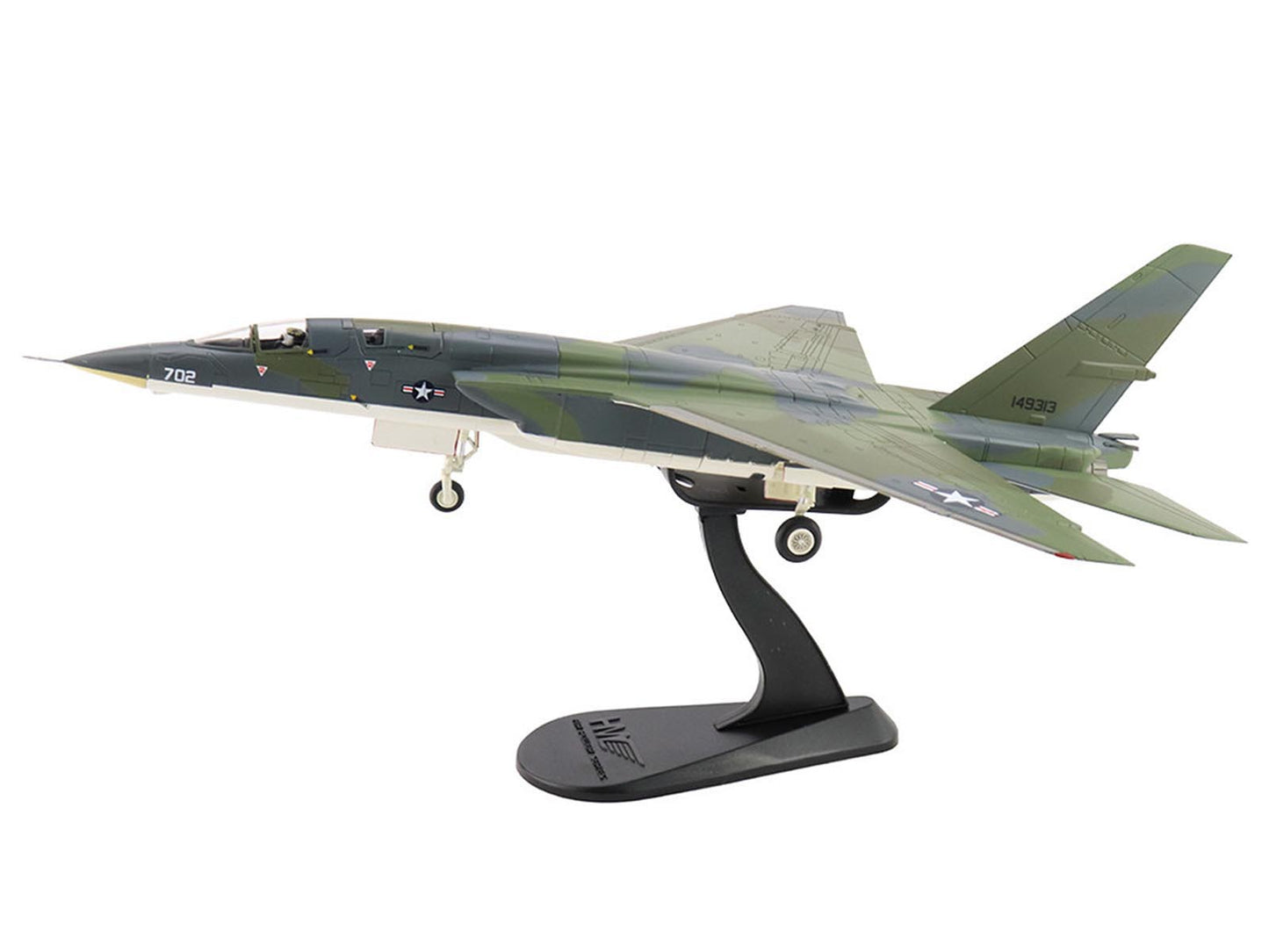 North American RA-5C Vigilante Aircraft "149313 RVAH-6 Fleurs Experimental Scheme USS Constellation" (1966) United States Navy "Air Power Series" 1/72 Diecast Model