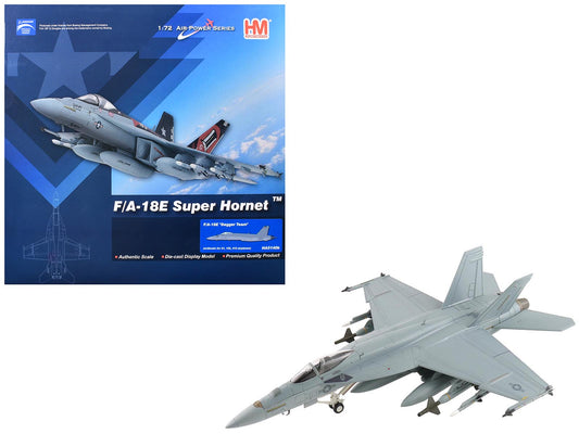 Boeing F/A-18E Super Hornet Fighter Aircraft "Dagger Team (with decals)" United States Navy "Air Power Series" 1/72 Diecast Model