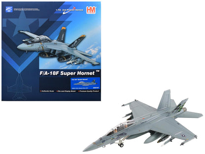 Boeing F/A-18F Super Hornet Fighter Aircraft "165875 Green Hornet VX-23 Salty Dogs NAS Patuxent River" (2011) United States Navy "Air Power Series" 1/72 Diecast Model