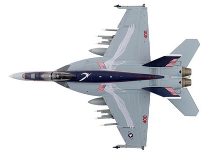 Boeing F/A-18E Super Hornet Fighter Aircraft "166817 VFA-136 Knighthawks USS Trumman" (2024) United States Navy "Air Power Series" 1/72 Diecast Model