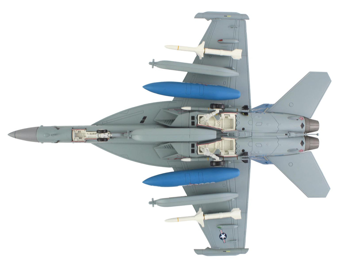 Boeing EA-18G Growler Aircraft "168256 VAQ-139 Cougars" (2025) United States Navy "Air Power Series" 1/72 Diecast Model