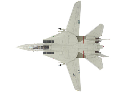 Grumman F-14A Tomcat Fighter Aircraft "Sukhoi Killer VF-41 Black Aces USS Nimitz" (1981) United States Navy "Air Power Series" 1/72 Diecast Model
