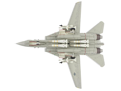 Grumman F-14A Tomcat Fighter Aircraft "Sukhoi Killer VF-41 Black Aces USS Nimitz" (1981) United States Navy "Air Power Series" 1/72 Diecast Model