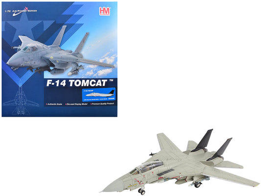 Grumman F-14A Tomcat Fighter Aircraft "Bandit Rogue Nation" United States Navy "Air Power Series" 1/72 Diecast Model
