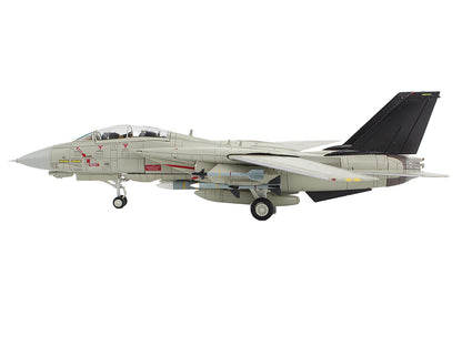 Grumman F-14A Tomcat Fighter Aircraft "Bandit Rogue Nation" United States Navy "Air Power Series" 1/72 Diecast Model