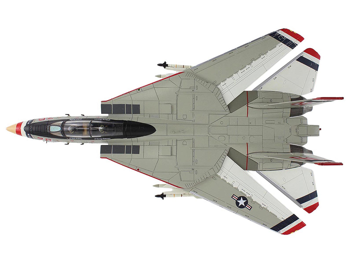 Grumman F-14A Tomcat Fighter Aircraft "Bicentennial Scheme VF-124" (1976) United States Navy "Air Power Series" 1/72 Diecast Model