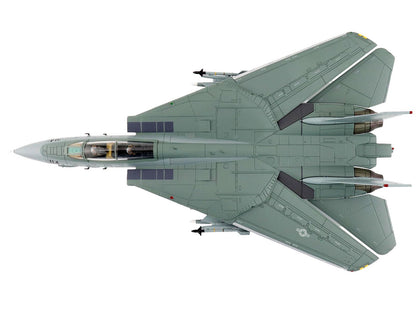 Grumman F-14A Tomcat Fighter Aircraft "VF-1 (with Optional Decals)" United States Navy "Air Power Series" 1/72 Diecast Model