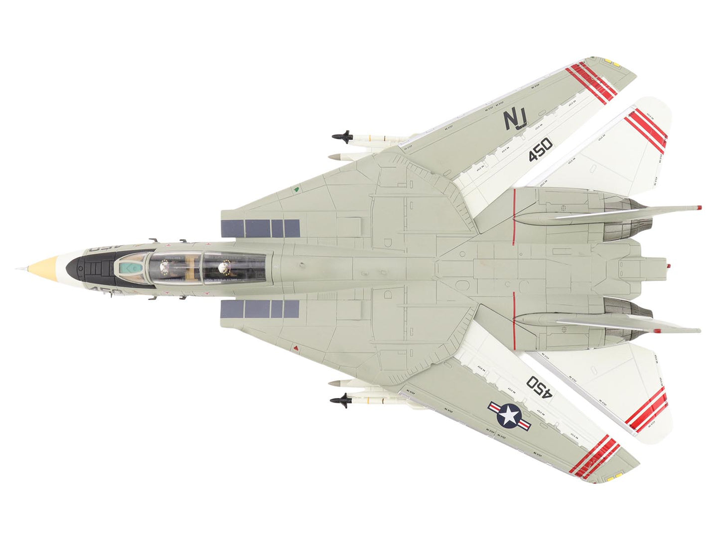 Grumman F-14A Tomcat Fighter Aircraft "VFA-124 Gunfighters" (1978) United States Navy "Air Power Series" 1/72 Diecast Model
