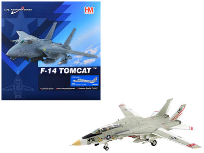 Grumman F-14A Tomcat Fighter Aircraft "VFA-124 Gunfighters" (1978) United States Navy "Air Power Series" 1/72 Diecast Model