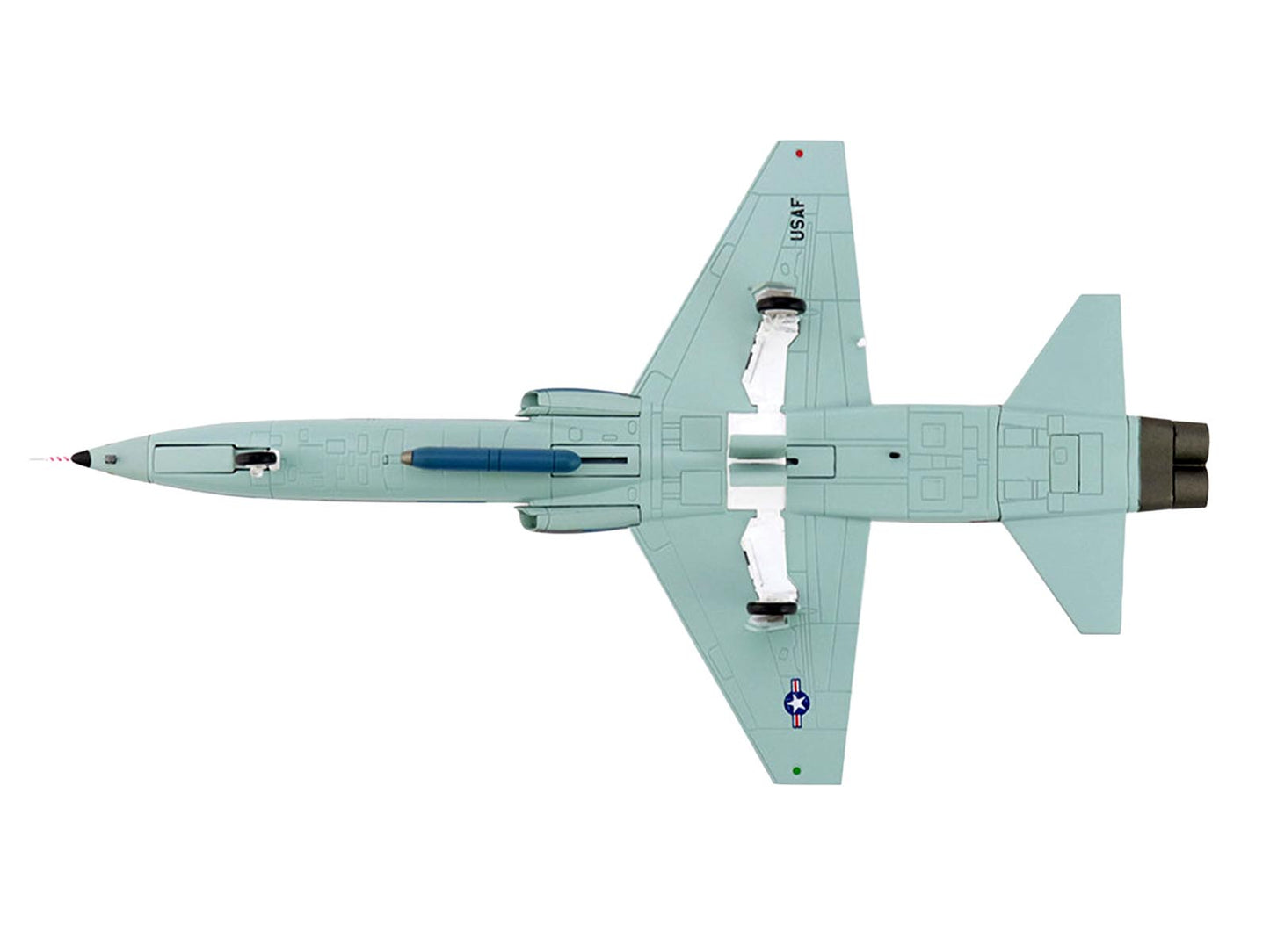 Northrop AT-38B Talon Aircraft "63-8172 479th TTW LIFT Trainer NASA" (1980s) United States Air Force "Air Power Series" 1/72 Diecast Model