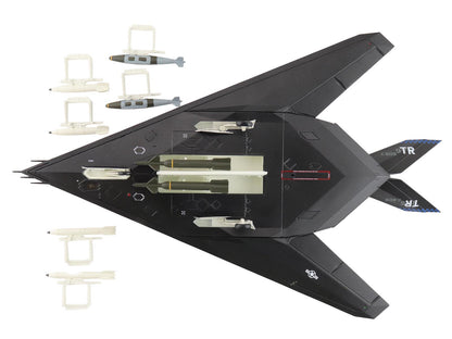 Lockheed YF-117 Nighthawk Stealth Aircraft "79-10782 410th FTS Edwards AFB" (2005) United States Air Force "Air Power Series" 1/72 Diecast Model