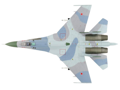 Sukhoi Su-27 Flanker-B Fighter Aircraft "Red 36 Barents Sea 941st IAP" (1987) Soviet Air Force "Air Power Series" 1/72 Diecast Model
