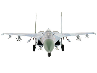 Sukhoi Su-27 Flanker-B Fighter Aircraft "Red 36 Barents Sea 941st IAP" (1987) Soviet Air Force "Air Power Series" 1/72 Diecast Model