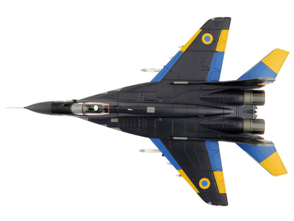 Mikoyan MIG-29 Fulcrum Aircraft "Ghost of Kyiv 40th Tactical Aviation Brigade Vasylkiv Air Base" (2023) Ukrainian Air Force "Air Power Series" 1/72 Diecast Model