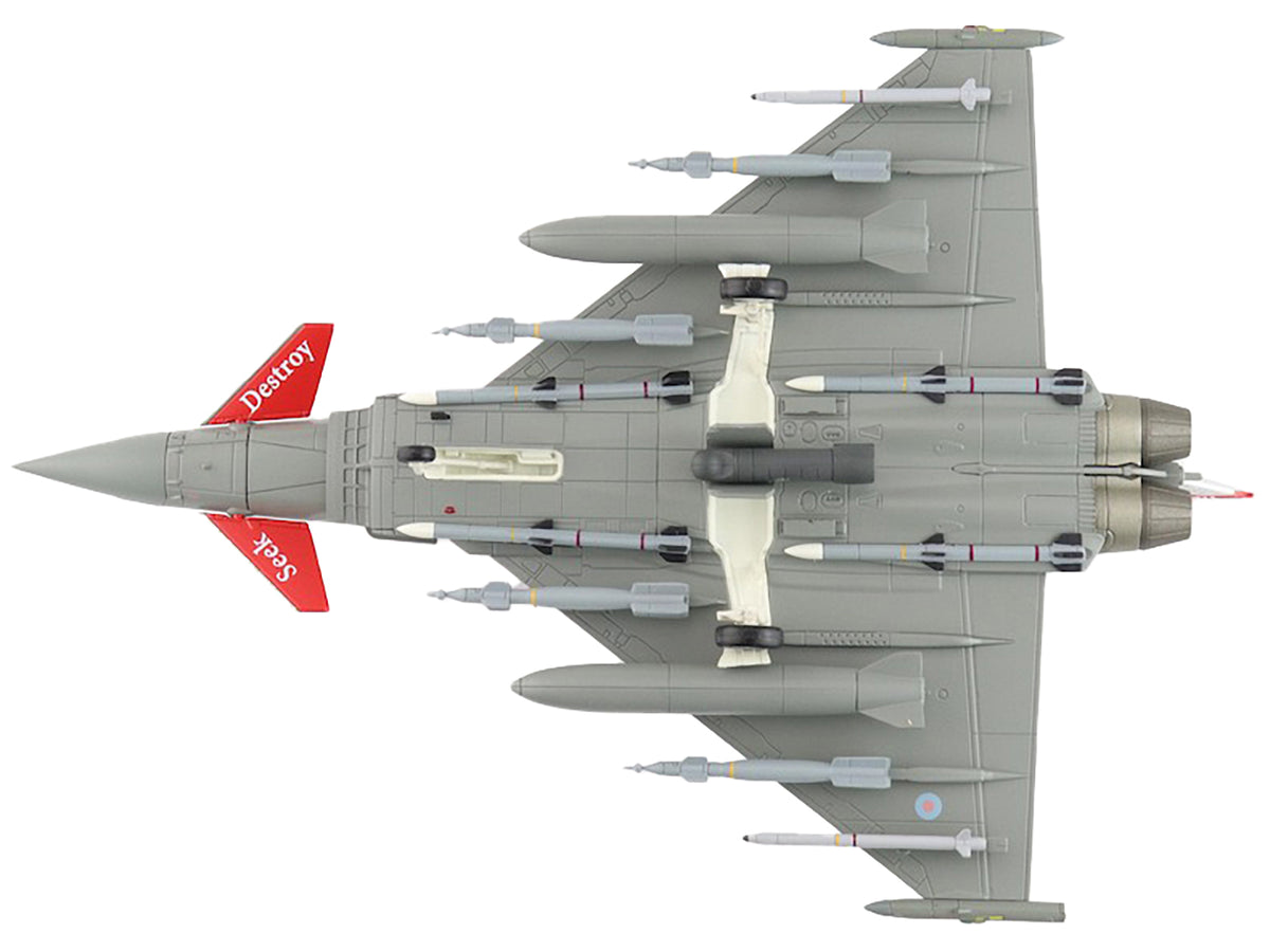 Eurofighter Typhoon Fighter Aircraft "ZK315 41 Squadron RAF Coningsby" (2015) Royal Air Force "Air Power Series" 1/72 Diecast Model