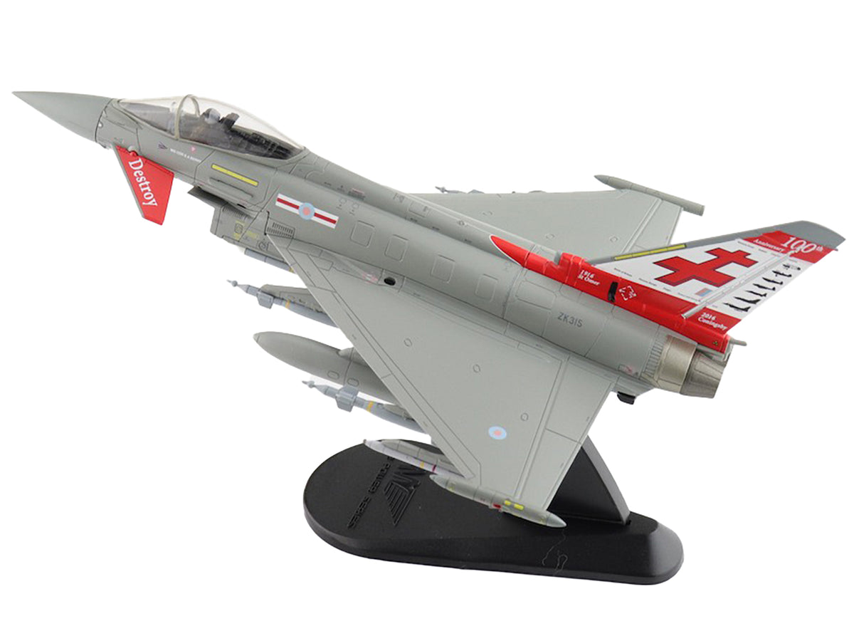 Eurofighter Typhoon Fighter Aircraft "ZK315 41 Squadron RAF Coningsby" (2015) Royal Air Force "Air Power Series" 1/72 Diecast Model