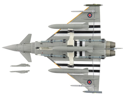 Eurofighter Typhoon FGR4 Fighter Aircraft "ZJ913 FM-G" (2024) British Royal Air Force "Air Power Series" 1/72 Diecast Model