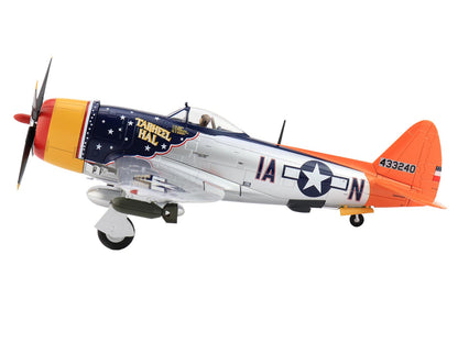 Republic P-47D Thunderbolt Aircraft "Tarheel Hal Lt. 'Ike' David 66 FS 358 FG" (1945) United States Army Air Forces "Air Power Series" 1/48 Diecast Model
