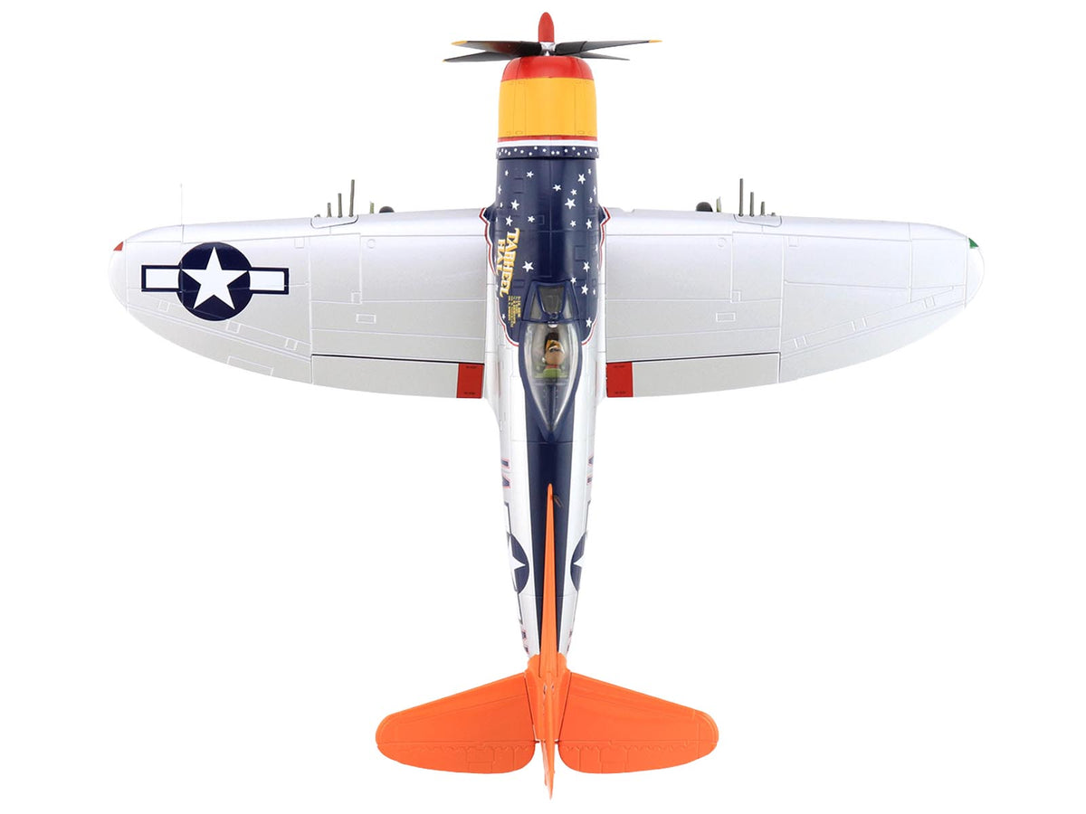 Republic P-47D Thunderbolt Aircraft "Tarheel Hal Lt. 'Ike' David 66 FS 358 FG" (1945) United States Army Air Forces "Air Power Series" 1/48 Diecast Model