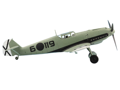 Messerschmitt BF 109E-3 Fighter Aircraft "Hauptmann Siebelt Reents Spanish Civil War" (1939) "Air Power Series" 1/48 Diecast Model