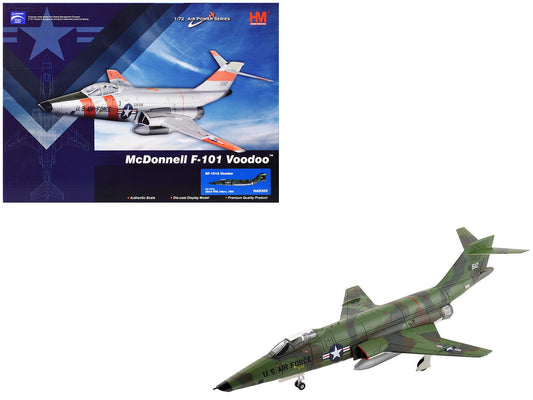 McDonnell RF-101A Voodoo Fighter Aircraft "54-1512 363rd Tactical Reconnaissance Wing Udorn Royal Thai Air Force Base" (1965) United States Air Force "Air Power Series" 1/72 Diecast Model