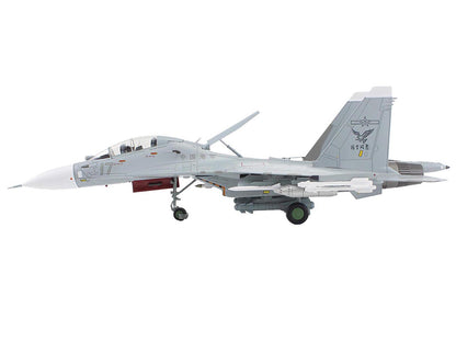 Sukhoi Su-30MK2 Flanker-G Fighter Aircraft "White 17 China" (2022) People's Liberation Army Naval Air Force (PLANAF) "Air Power Series" 1/72 Diecast Model