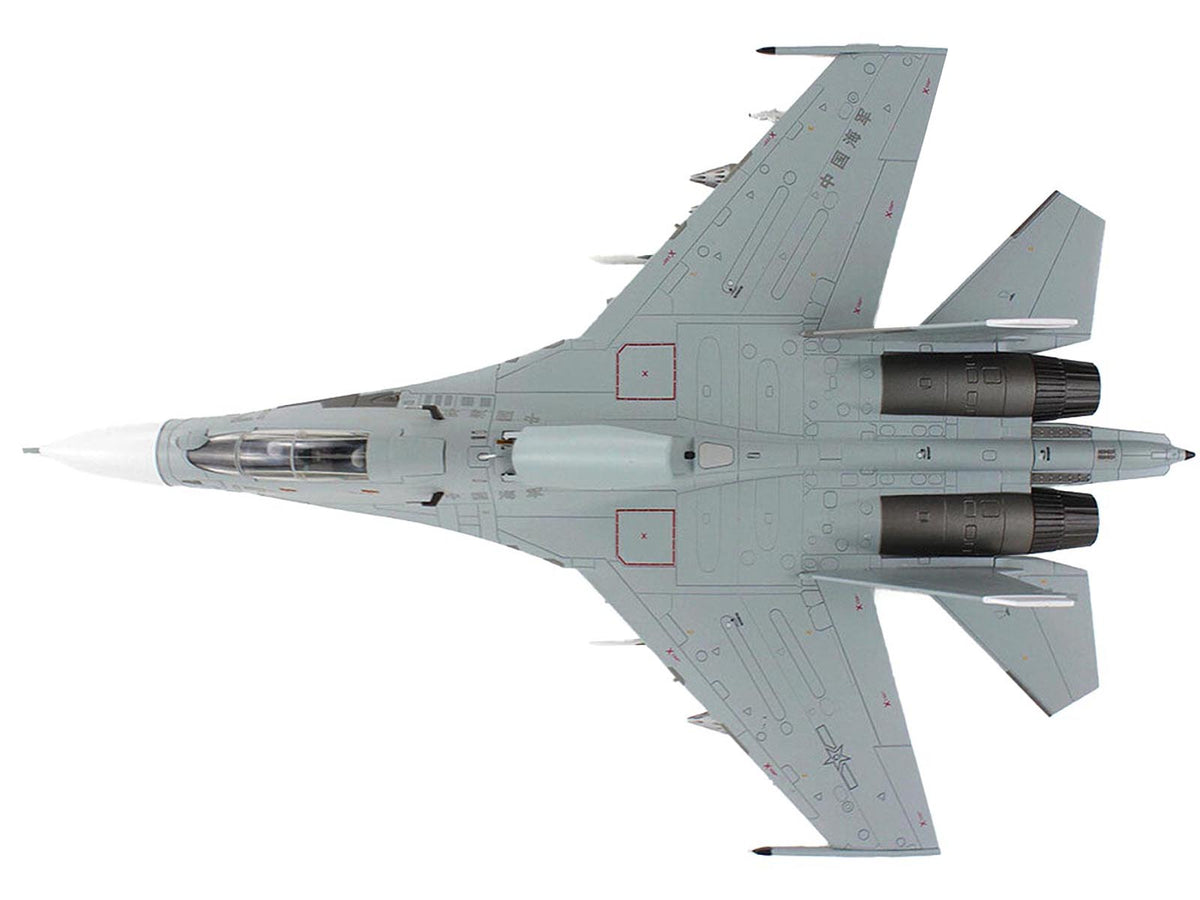 Sukhoi Su-30MK2 Flanker-G Fighter Aircraft "White 17 China" (2022) People's Liberation Army Naval Air Force (PLANAF) "Air Power Series" 1/72 Diecast Model