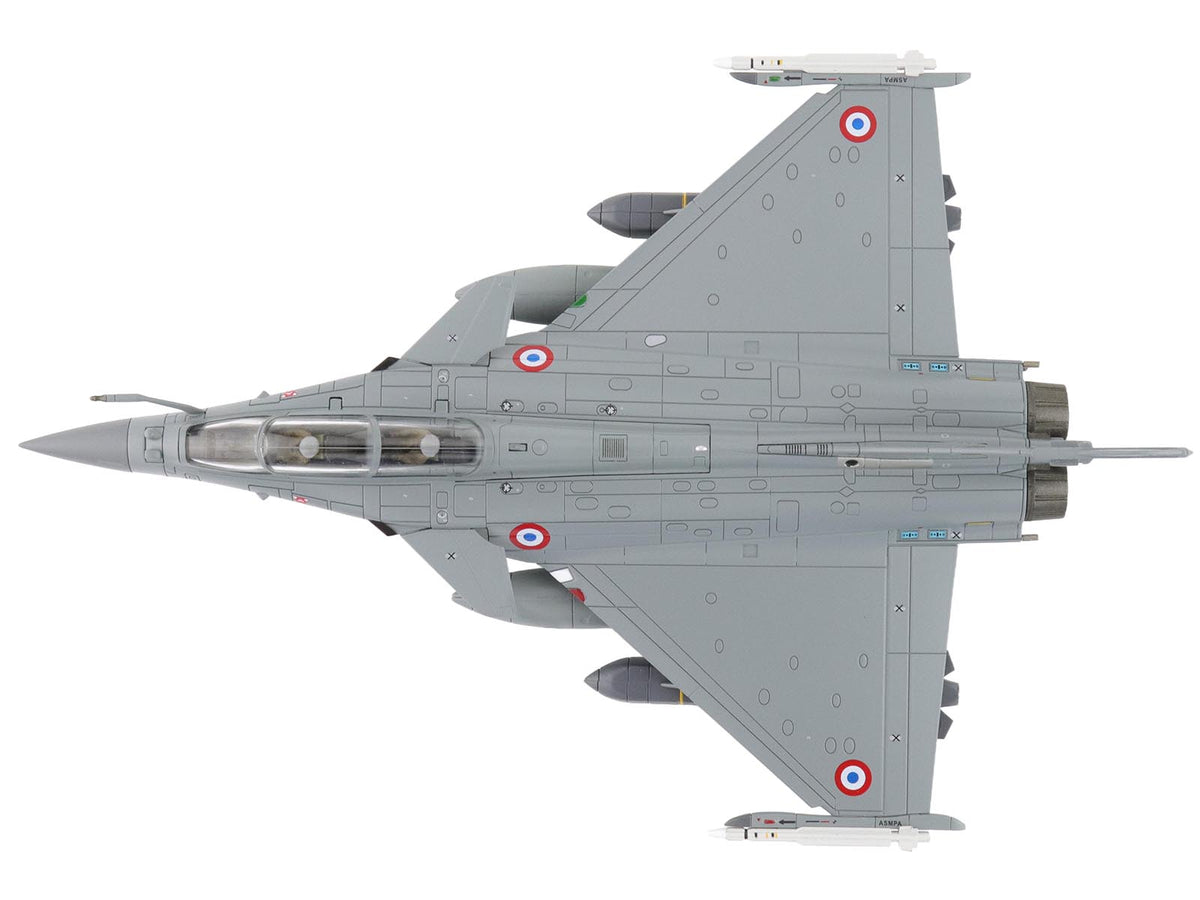 Dassault Rafale B Fighter Aircraft "113-IE/330 Libya" (2011) French Air Force "Air Power Series" 1/72 Diecast Model