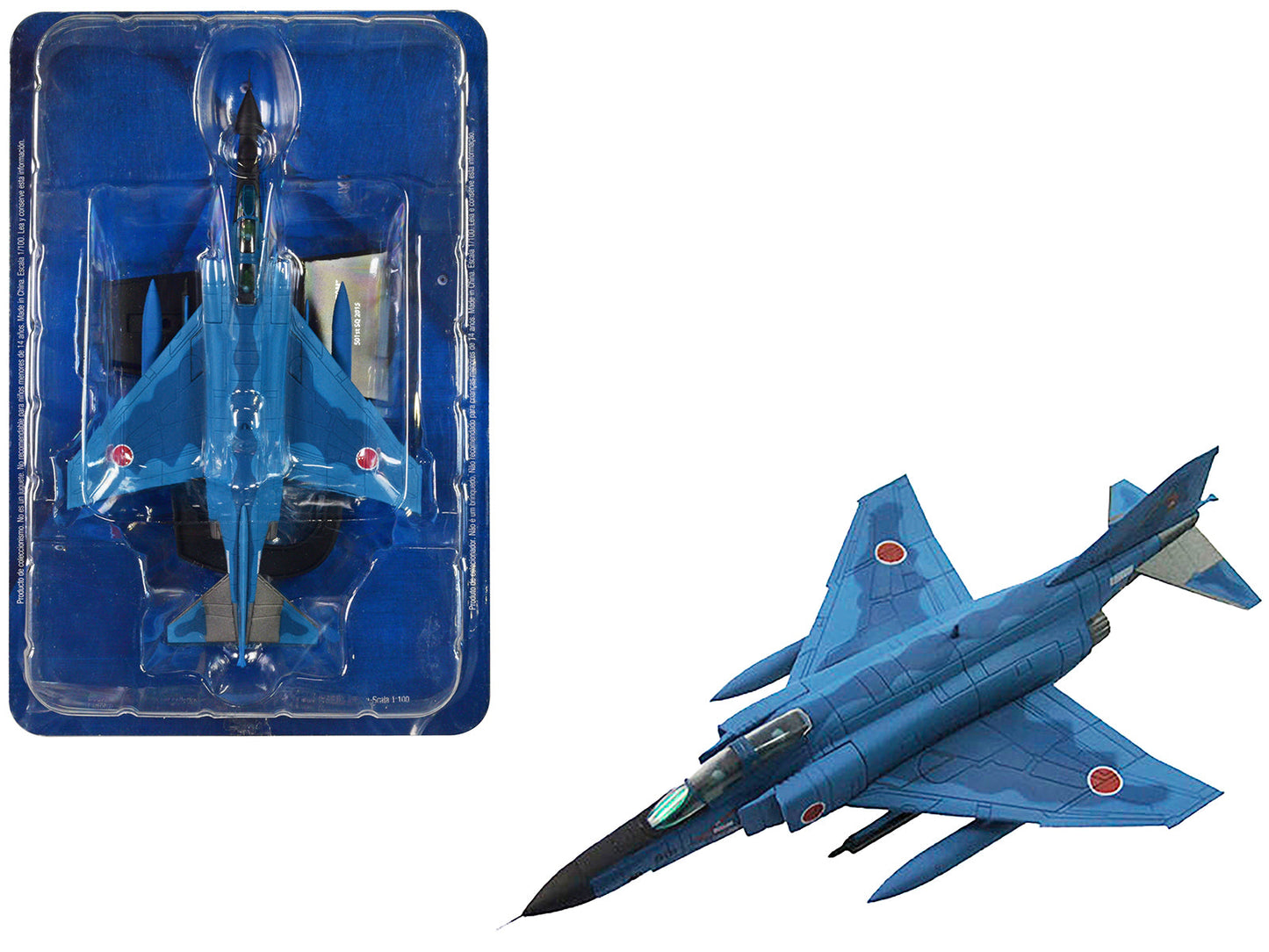 McDonnell Douglas RF-4E "Recon-Phantom" Aircraft "501st Squadron" (2015) Japan Air Self-Defense Force 1/100 Diecast Model