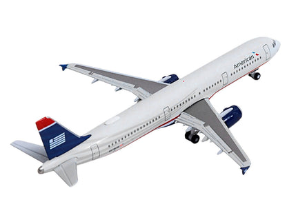 Airbus A321 Commercial Aircraft "American Airlines" (N578UW) Gray with Blue Tail 1/500 Diecast Model