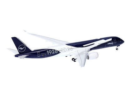 Airbus A350-900 Commercial Aircraft "Lufthansa 100 Years" (D-AIXL) Blue with Graphics 1/500 Diecast Model Airplane