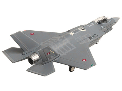 Lockheed Martin F-35A Lightning II Aircraft "Eskadrille 727 Skrydstrup Air Base" (L-007) Royal Danish Air Force 1/200 Diecast Model