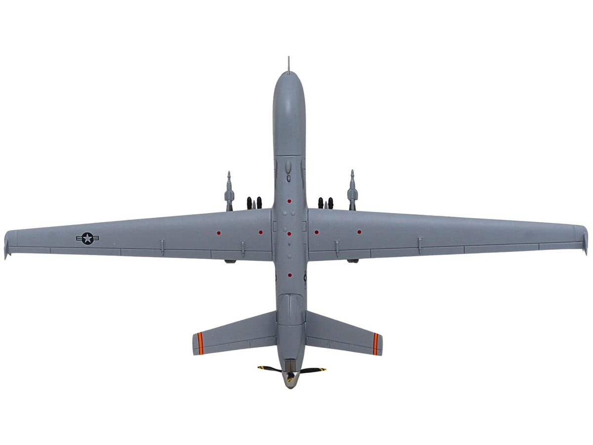 General Atomics MQ-9A Reaper Block 5 UAV "New York Air National Guard 108th Attack Squadron Hancock Field Air National Guard Base" United States Air Force "Military" Series 1/72 Diecast Model
