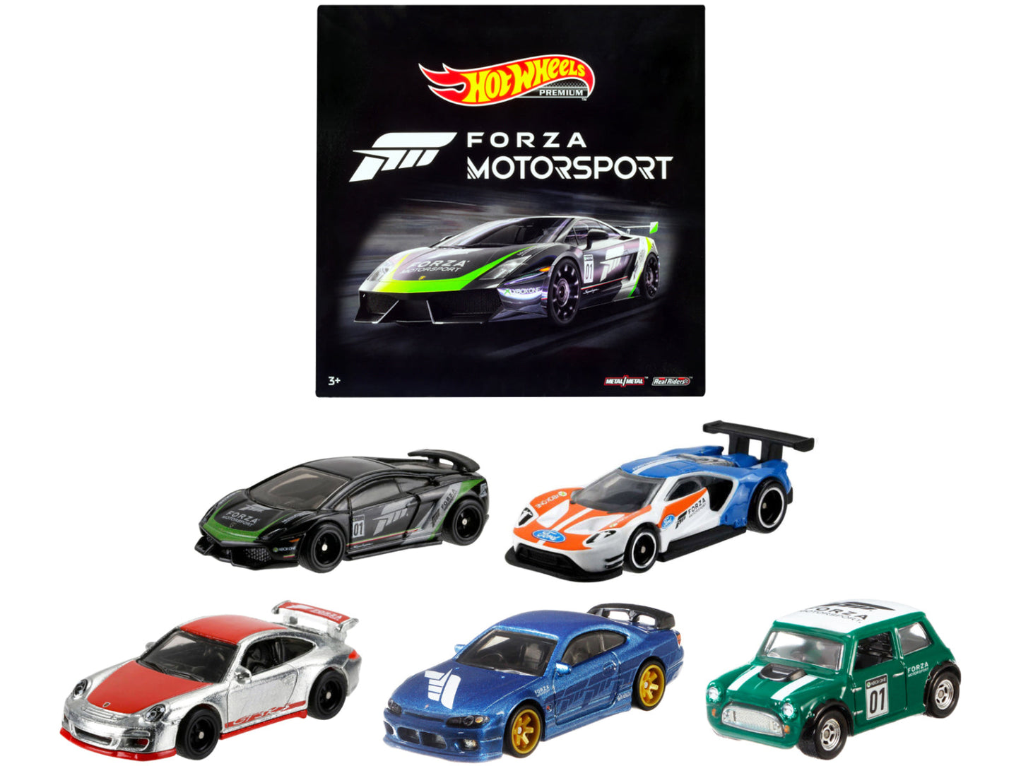 "Forza Motorsport" 5 piece Set Diecast Model Cars