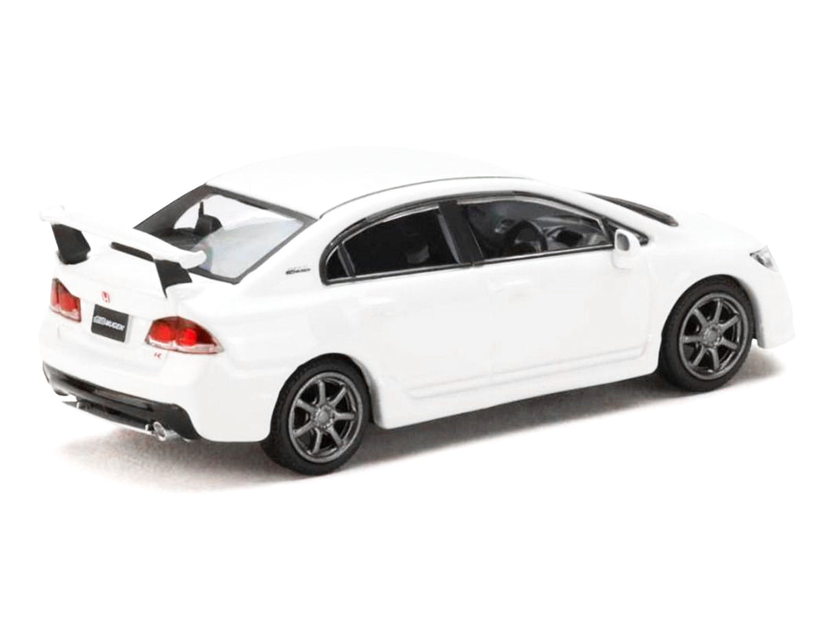 Honda Mugen Civic Type R (FD2) RHD (Right Hand Drive) Championship White "JDM64" Series 1/64 Diecast Model Car