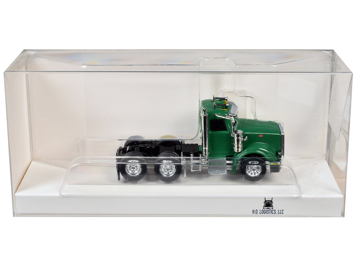 Peterbilt 367 Day Cab Green 1/87 (HO) Scale Plastic Model Car