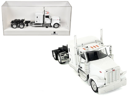 Peterbilt 589 Truck with 72 Inch Sleeper White 1/87 (HO) Plastic Model Car