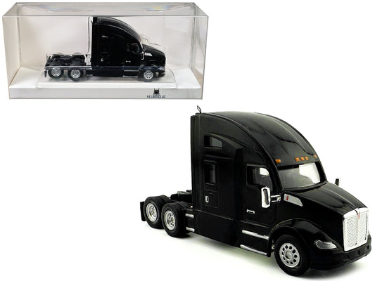 Kenworth T680 Sleeper Cab Black 1/87 (HO) Plastic Model Car