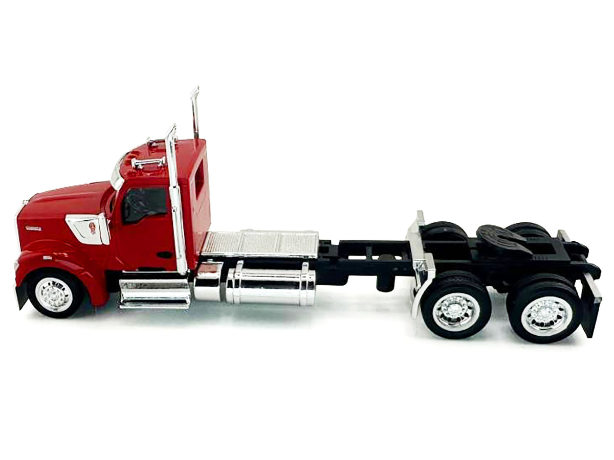Kenworth W990 2-Axel Day Cab Red 1/87 (HO) Plastic Model Car
