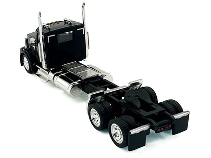 Kenworth W990 2-Axel Day Cab Black 1/87 (HO) Plastic Model Car