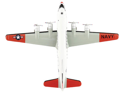 Douglas C-54Q Skymaster Transport Aircraft "US Navy Test Pilot School" (1973) United States Navy "Airliner Series" 1/200 Diecast Model