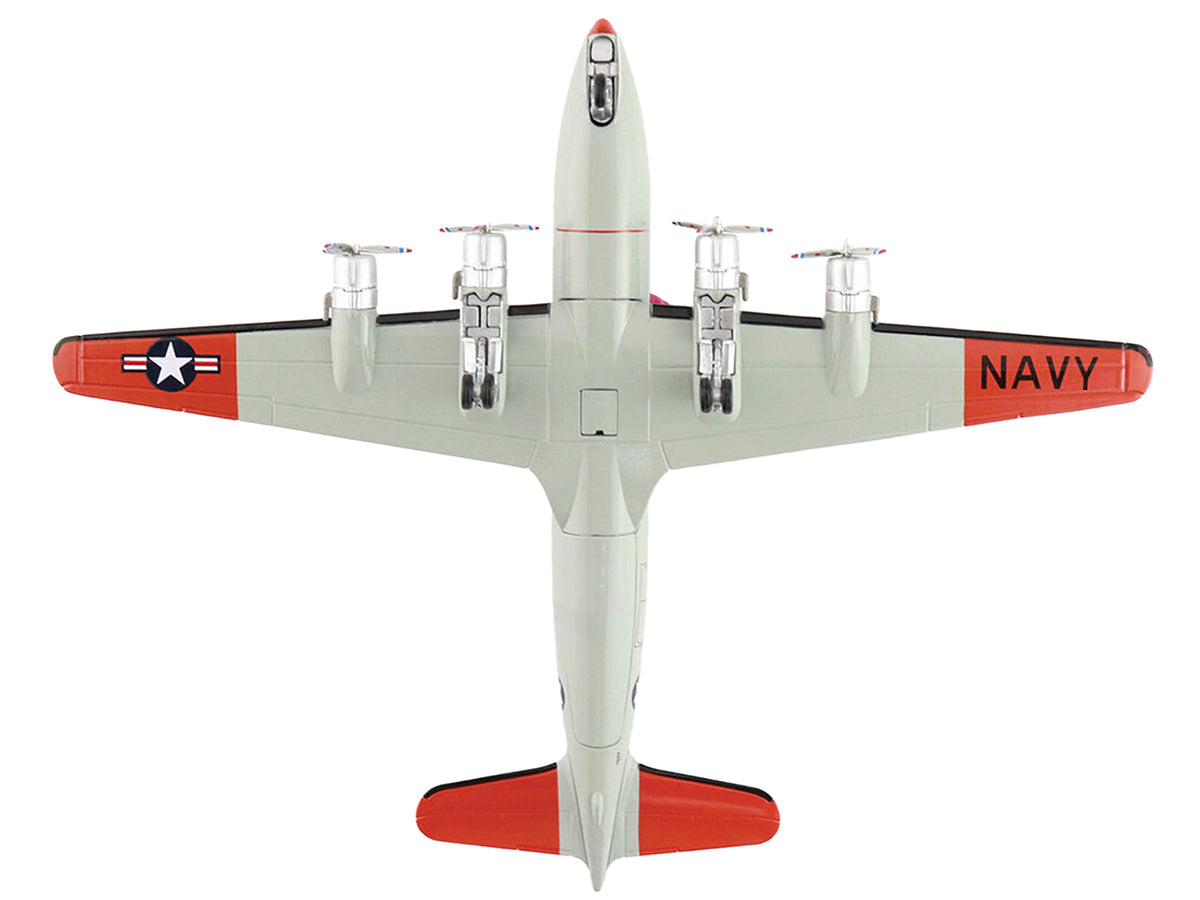 Douglas C-54Q Skymaster Transport Aircraft "US Navy Test Pilot School" (1973) United States Navy "Airliner Series" 1/200 Diecast Model