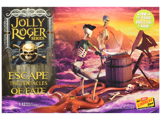 Skill 2 Model Kit Jolly Roger Series "Escape the Tentacles of Fate" Diorama Set 1/12 Scale Model
