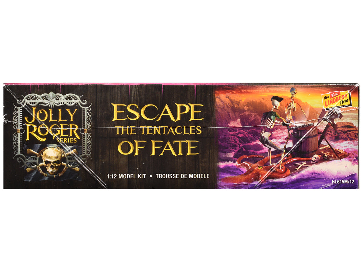 Skill 2 Model Kit Jolly Roger Series "Escape the Tentacles of Fate" Diorama Set 1/12 Scale Model