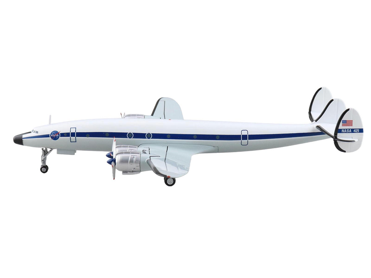 Lockheed C-121G Constellation Transport Aircraft "NASA 421 Maryland" (1969) National Aeronautics and Space Administration "Airliner Series" 1/200 Diecast Model