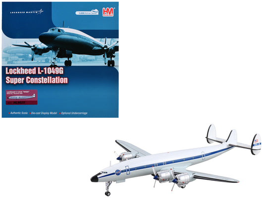 Lockheed C-121G Constellation Transport Aircraft "NASA 421 Maryland" (1969) National Aeronautics and Space Administration "Airliner Series" 1/200 Diecast Model